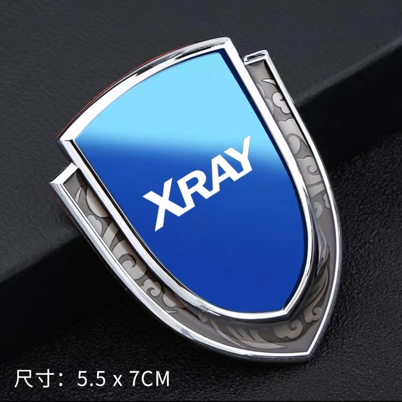 Car Body Side Logo Sticker Car Styling Shield Emblem Badge Auto Window Sticker for lada priora samara vesta xray car Accessories