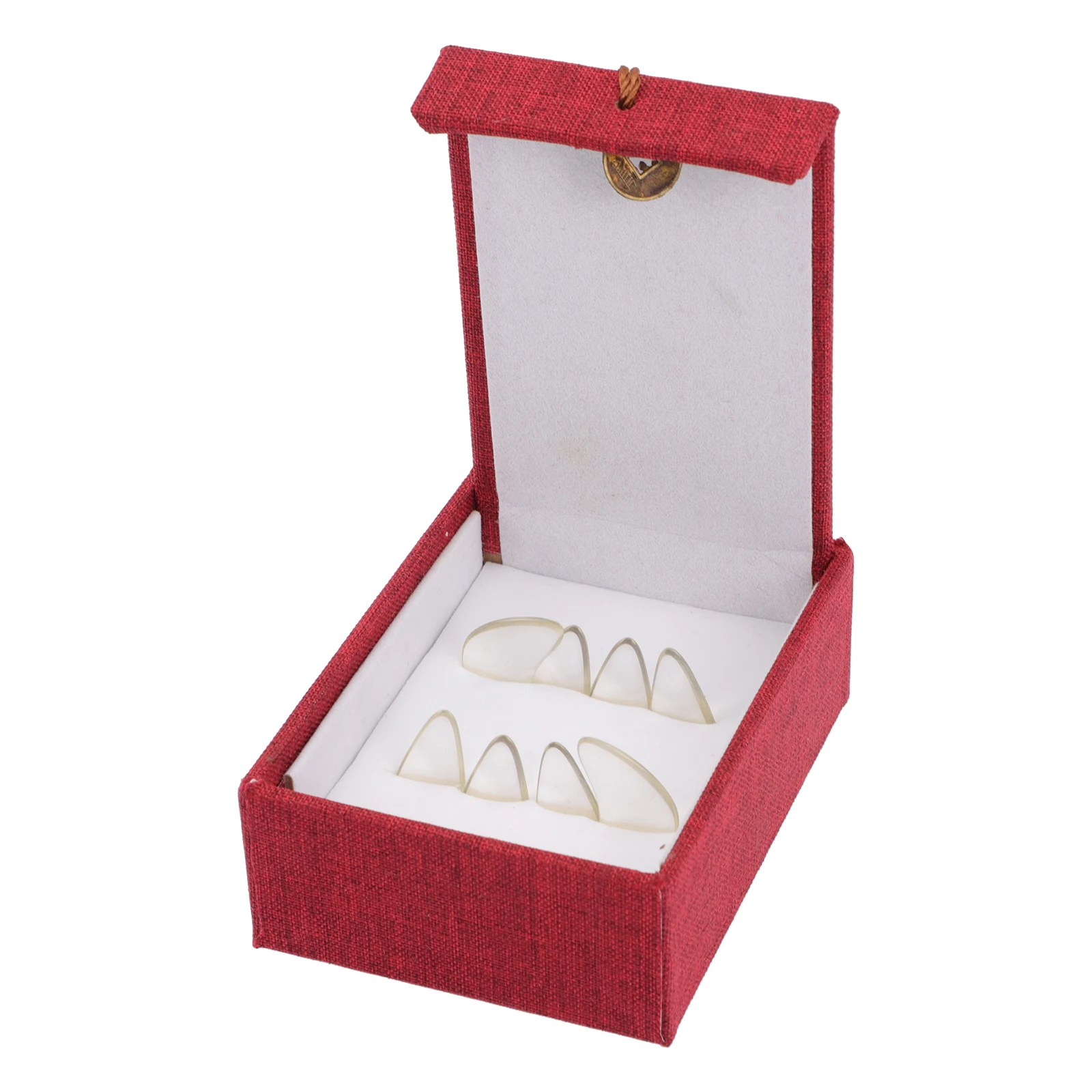 

Crystal Nails Professional Guzheng Playing Finger Picks Replace Practice Cover Protective Nylon