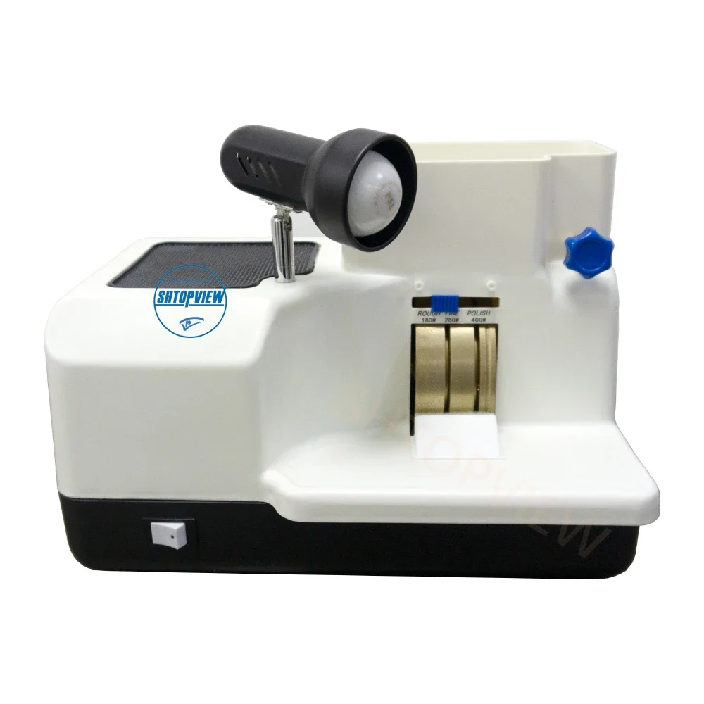 LY-316 hand lens edger machine with high speed rotating grinding wheel