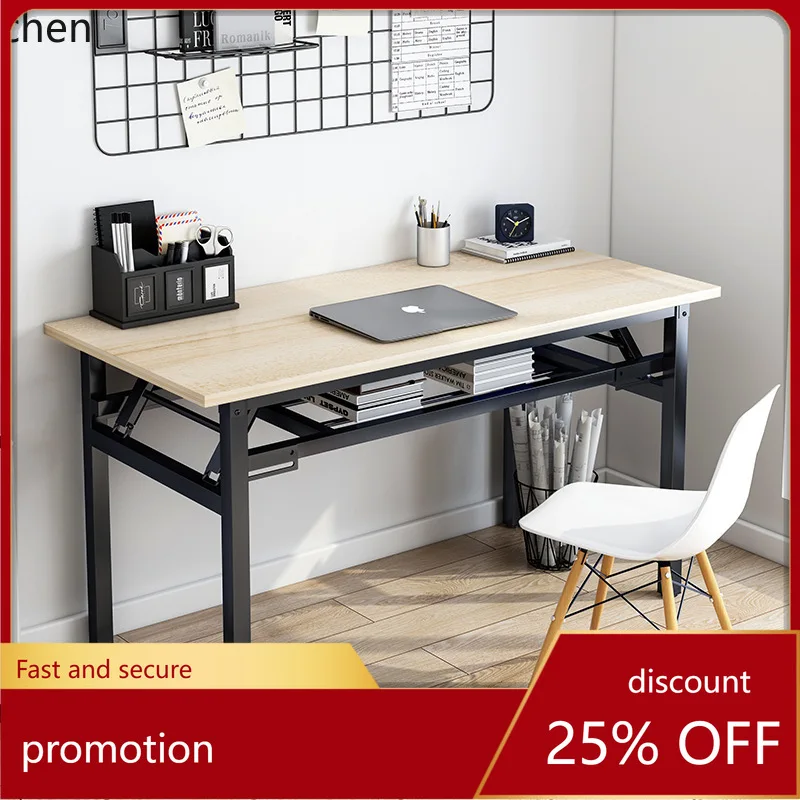 PYH Computer Desktop Table Simple Home Bedroom Foldable Desk Minimalist Modern Student Writing Desk Small Table