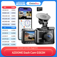 AZDOME GS63H Dash Cam 4K Built-In GPS Wi-Fi Dash Car Camera with Starvis 2.4\