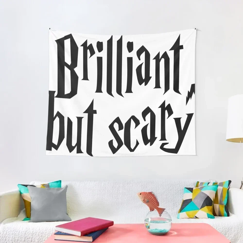 Brilliant, but scary Sticker Decorative Wall Mural Room Aesthetic Decor Anime Decor Tapestry Wall Decoration Tapestry