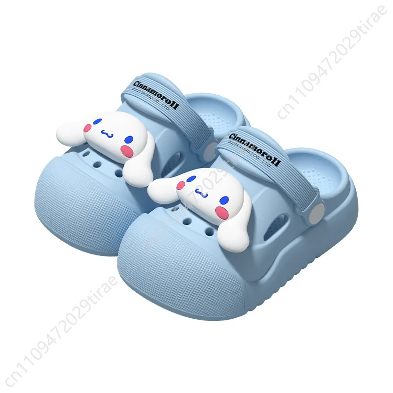 Sanrio Slippers Home Slippers Hello Kitty Kuromi My Melody Cinnamoroll Pompompurin Men Women Beach Pool Sandals Summer Slipper view 5