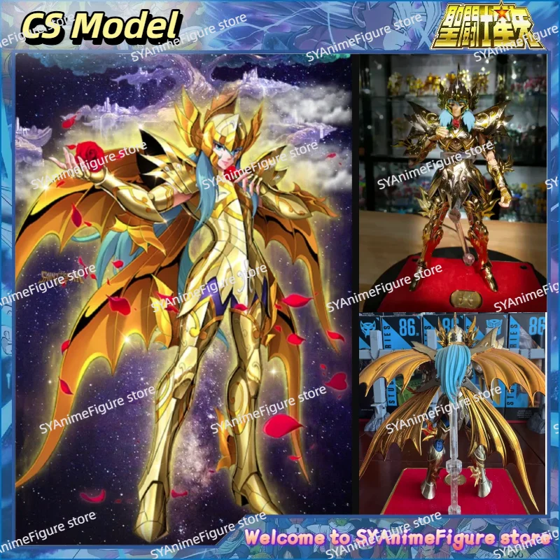 

In Stock CS Model Saint Seiya Myth Cloth EX 2.0 Pisces Aphrodite Soul of God/SOG Gold Saint Action Figure Toy Collection Gift