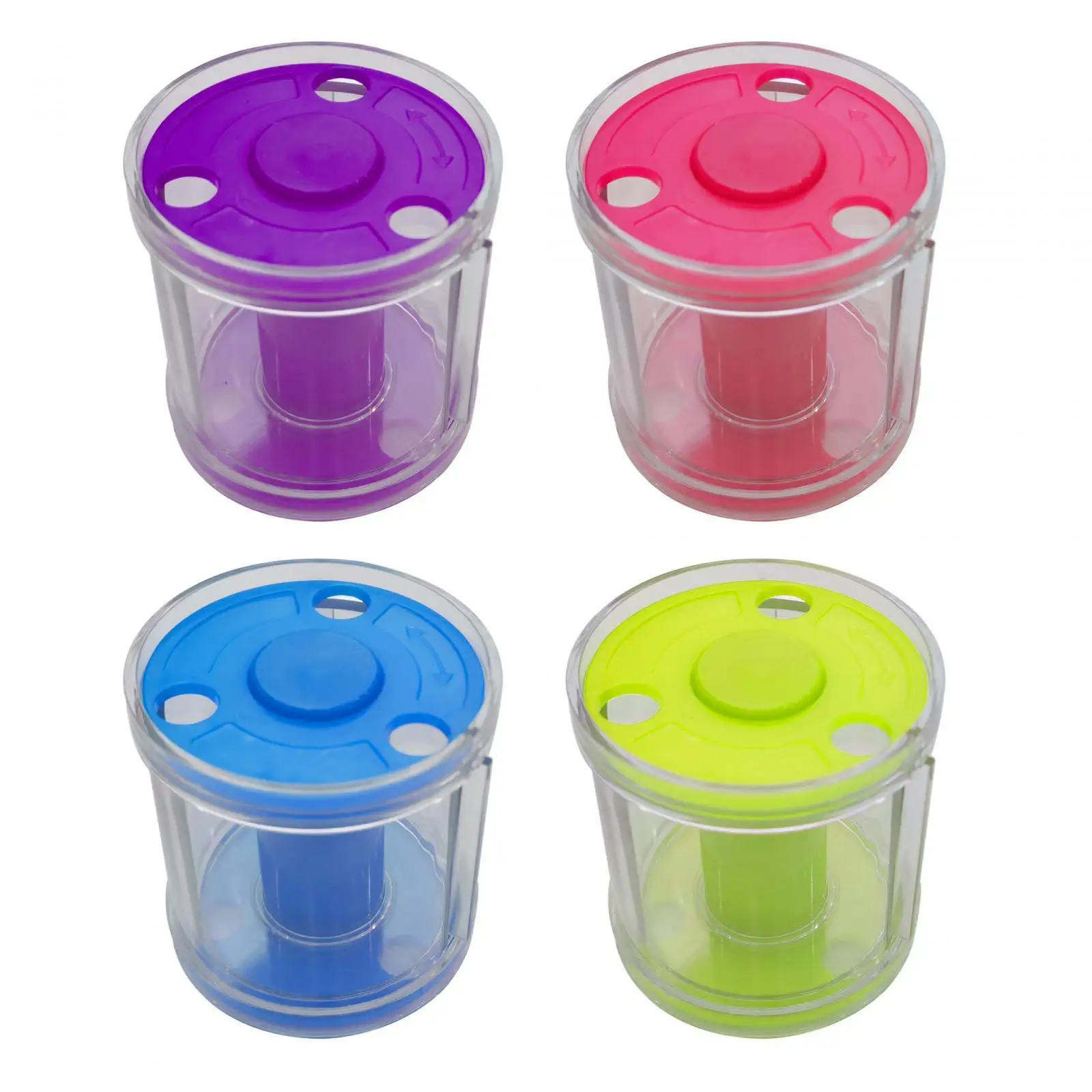 

Plastic Ribbon Organizer Case for Rhythmic Gymnastics Ribbons Portable Tape Winder Holder for Dance Training