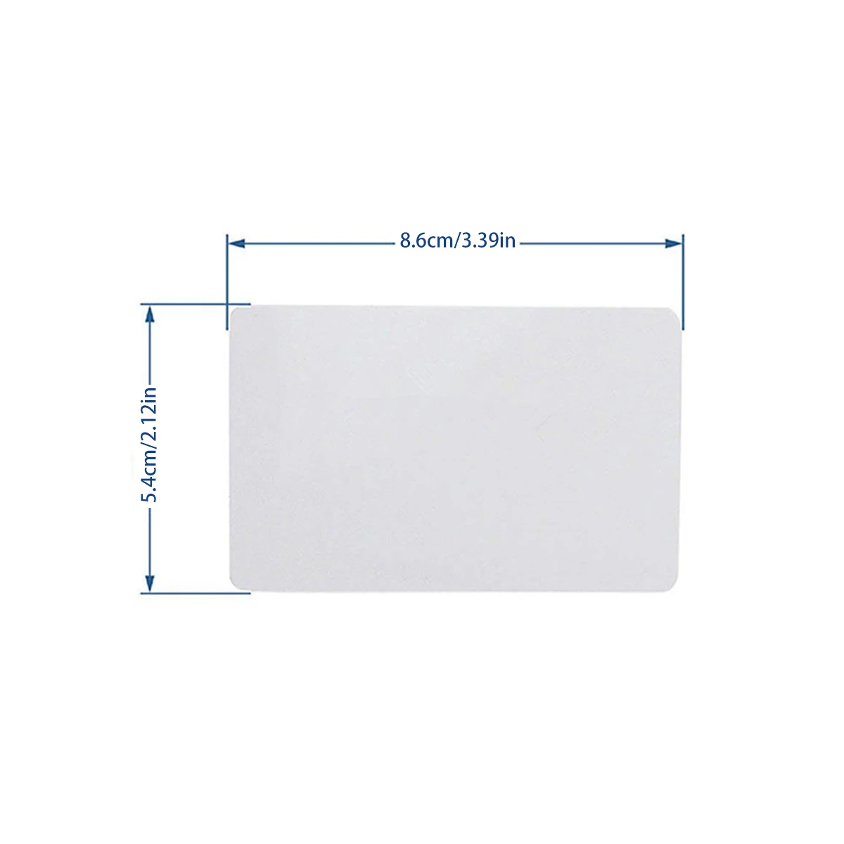 10Pcs ID thin card with 18 digit spray code TK4100 chip ID thin card access card attendance card clothing hang tag