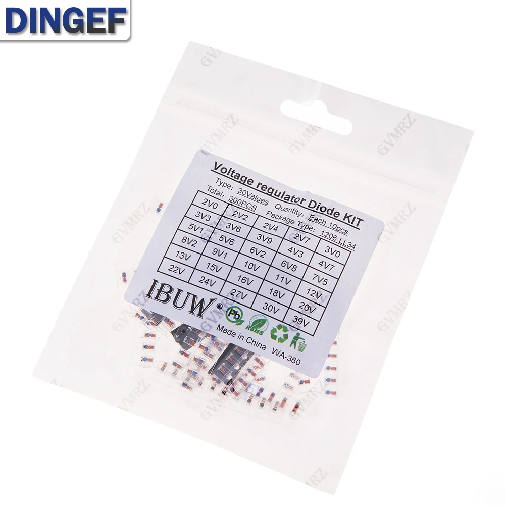 30Values 300Pcs LL3…