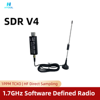 RTL-SDR Blog V4 | 1.7GHz Software Defined Radio | 1PPM TCXO | HF Direct Sampling | Bias-Tee | RTL2832U R828D