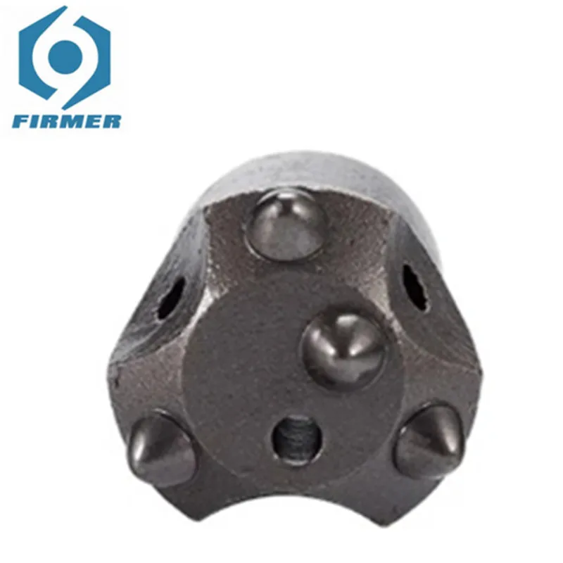 5pcs 28-100mm Hard Rock Mining Drilling Tools Taper Spherical Button Drill Bit in Quarrying Stone Tunnel Construction