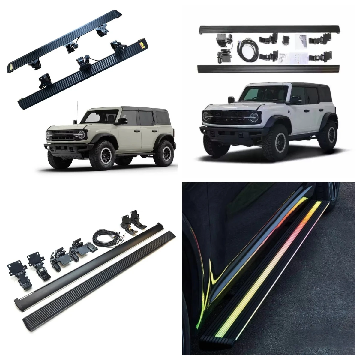 

Автомобильная подножка Stlf с быстрым механизмом отсоединения для Bronco, электрическая приветственная подножка