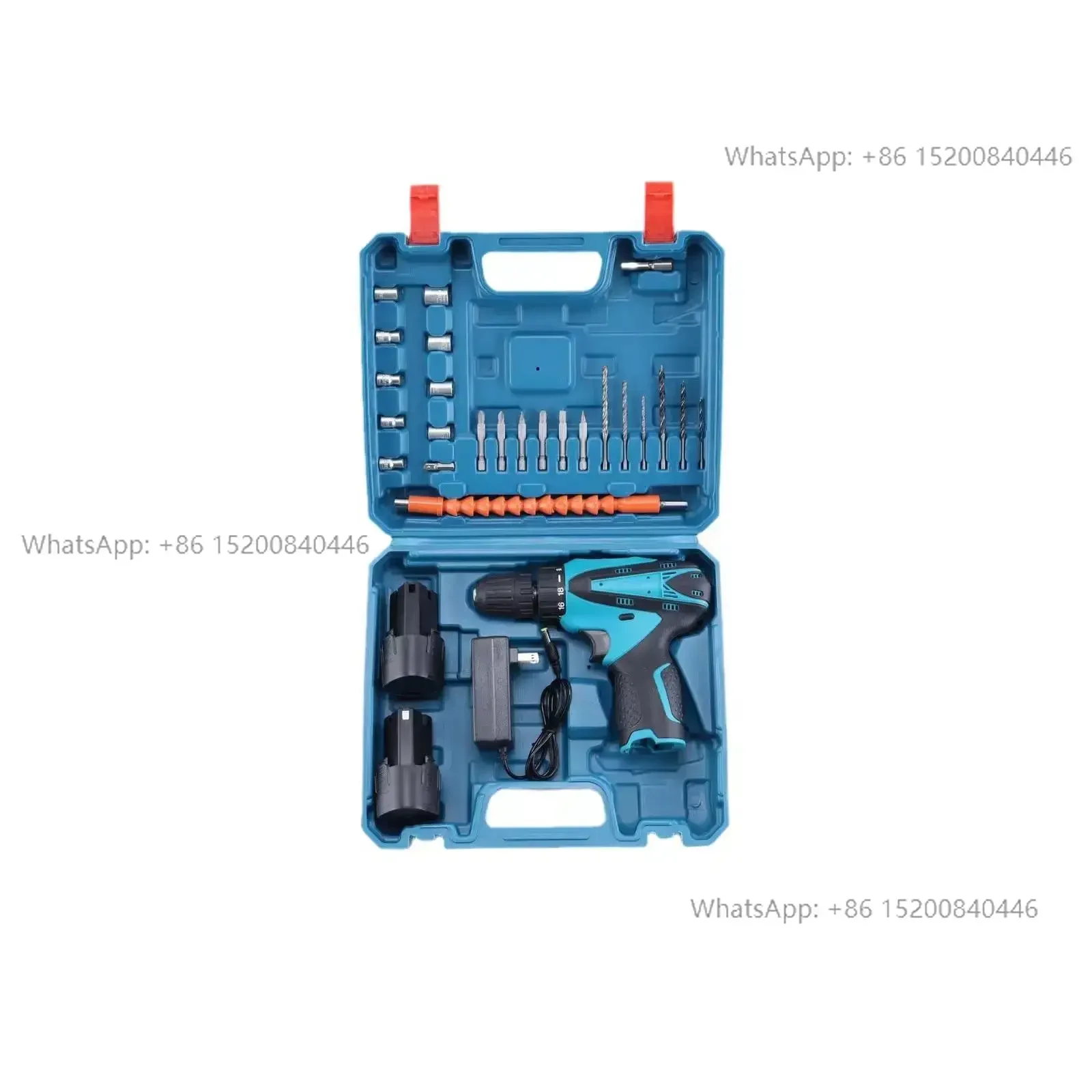 12v High Power Dual-use Cordless Drill Driver Rechargeable Hand Drill Drill Press Custom Screwdriver Set