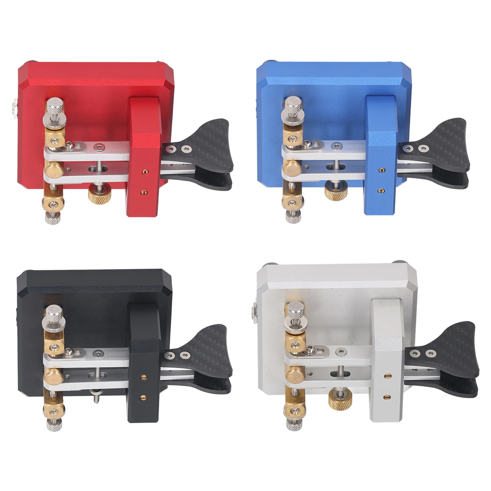 Morse Code Key Double Paddle Automatic CW Shortwave Telegram Tapper CW Key Telegraph Key for Training