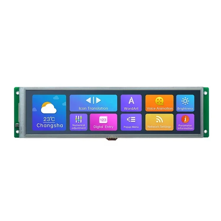 

2026 DWIN 8.88 Inch 1020*480 HMI LCD Touch Screen IPS TFT LCD Module with Board DGUSII Programmable UART Serial Port Touch Displ