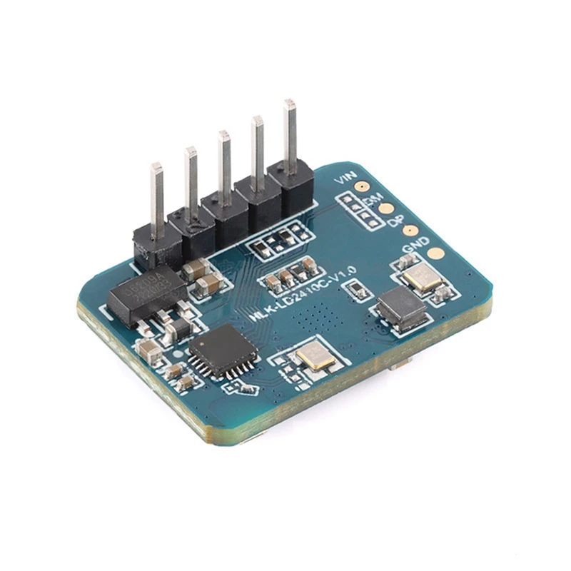 

LD2410C 5V Mini 24G Smart Human Presence Status Sensor Millimeter Wave Radar Sensing Module