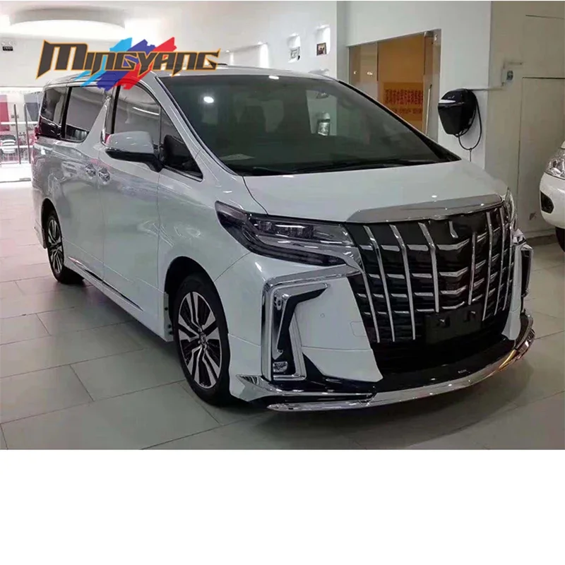 

Factory Hot Selling Alphard 30 Facelift Conversion Car Bumpers Modellista Bodykit for Alphard Body Kit 2020
