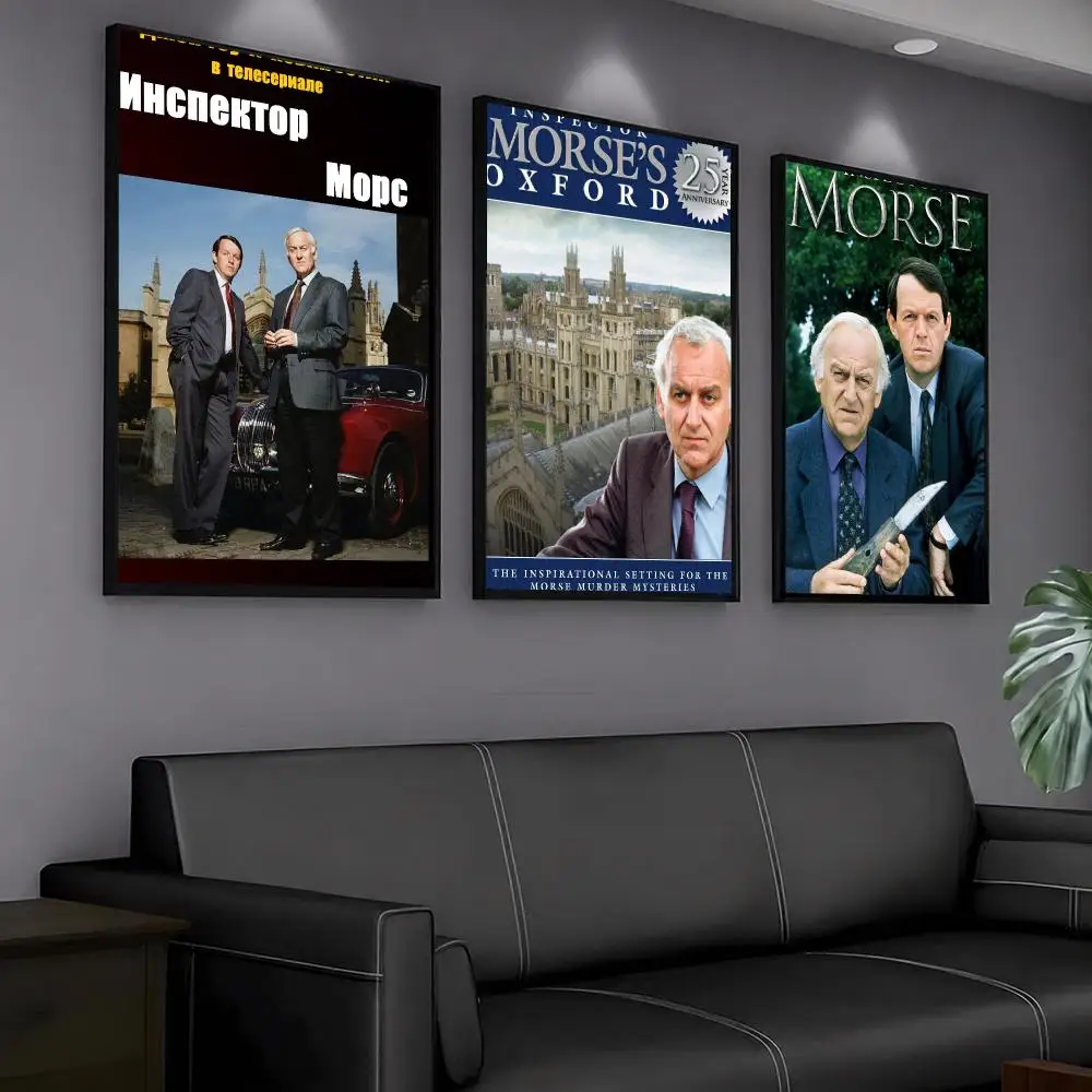 tv series I-Inspector Morse-E Painting Calligraphy Artwork for Home Bedroom Office Wall Decoration Gift