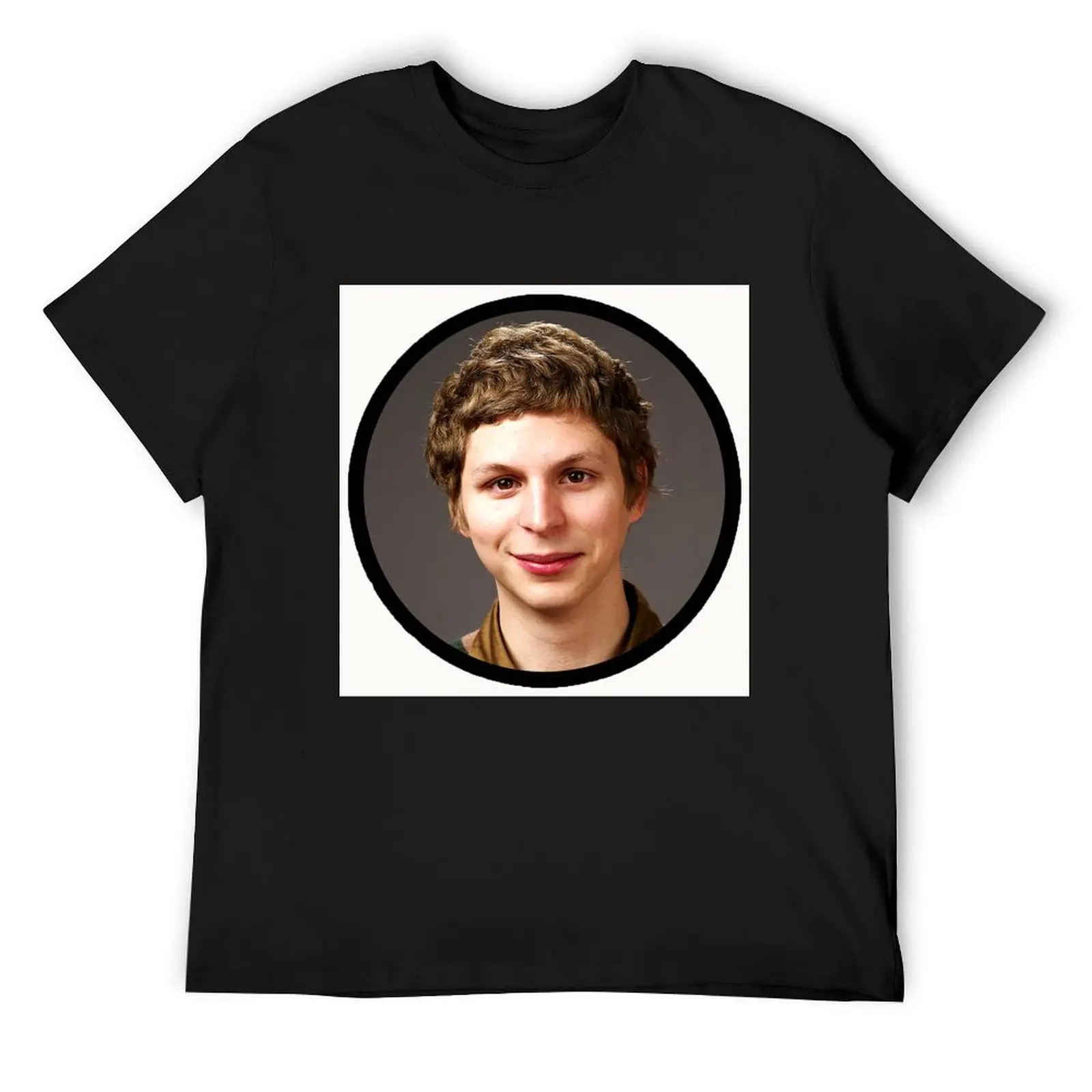 

Michael Cera T-Shirt graphic tee shirt man clothes sports fans summer top fruit of the loom mens t shirts
