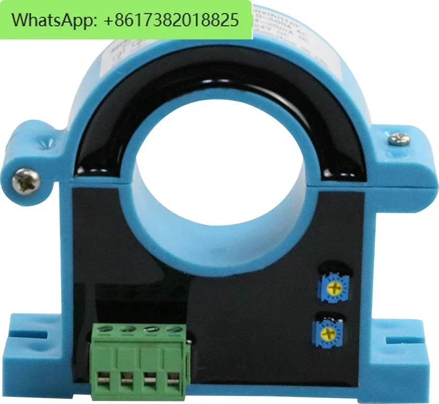 20a 25a 50a 4-20mA hall effect DC Current transformer Transmitter with 0-200A input and 4-20mA 0-10V output
