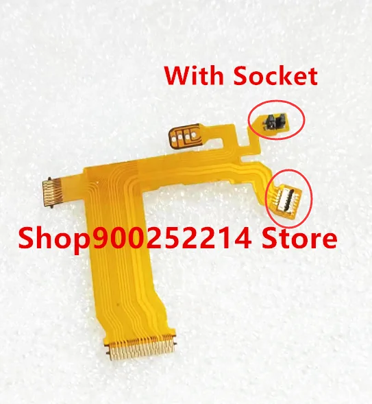 NEW Lens Aperture Flex Cable For Olympus M.ZUIKO DIGITAL ED 14-42 mm 14-42mm f/3.5-5.6 EZ 37mm Caliber Repair Part