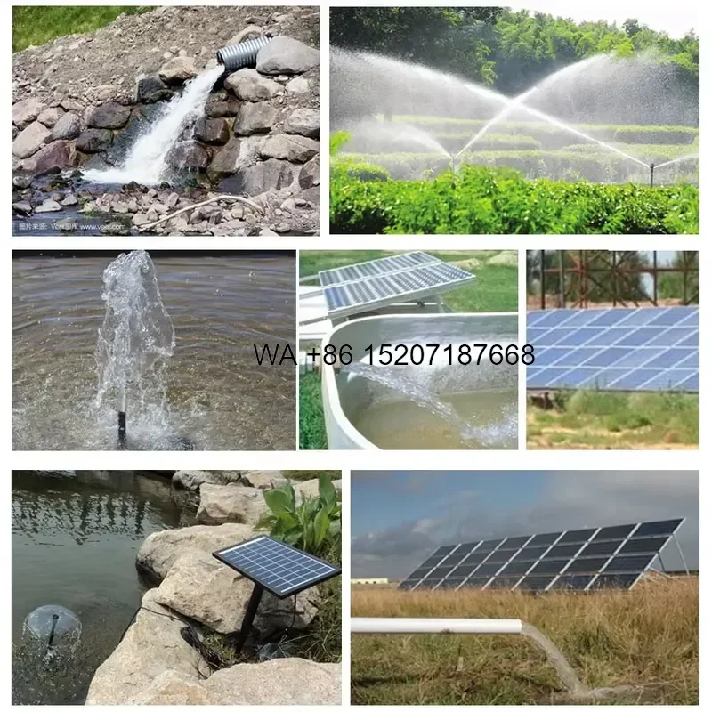Wmwmnu Wholesale Cheap Submersible Solar Pump for Farm Irrigation System Agriculture Water Pump