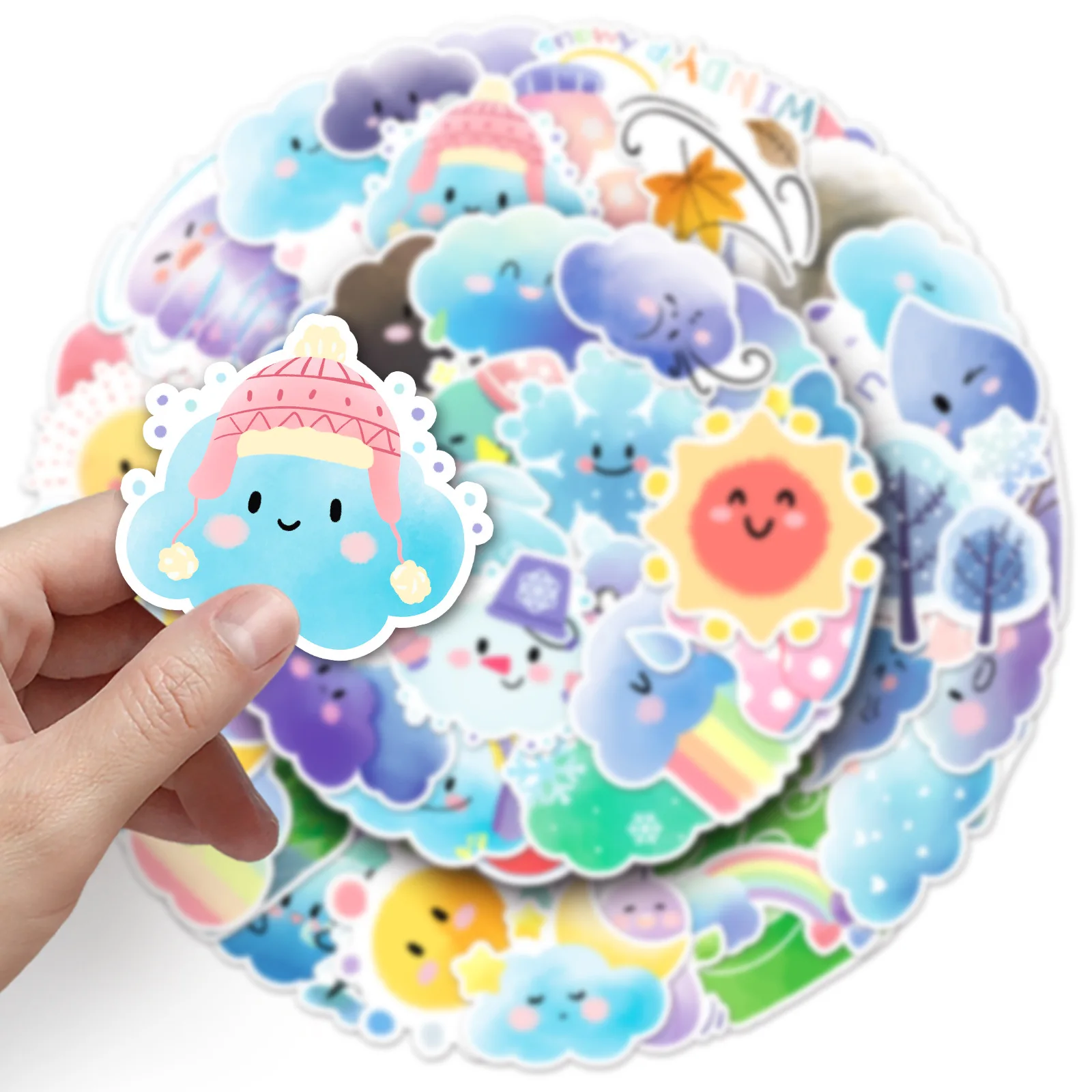 50PCS Mood Weather … - image