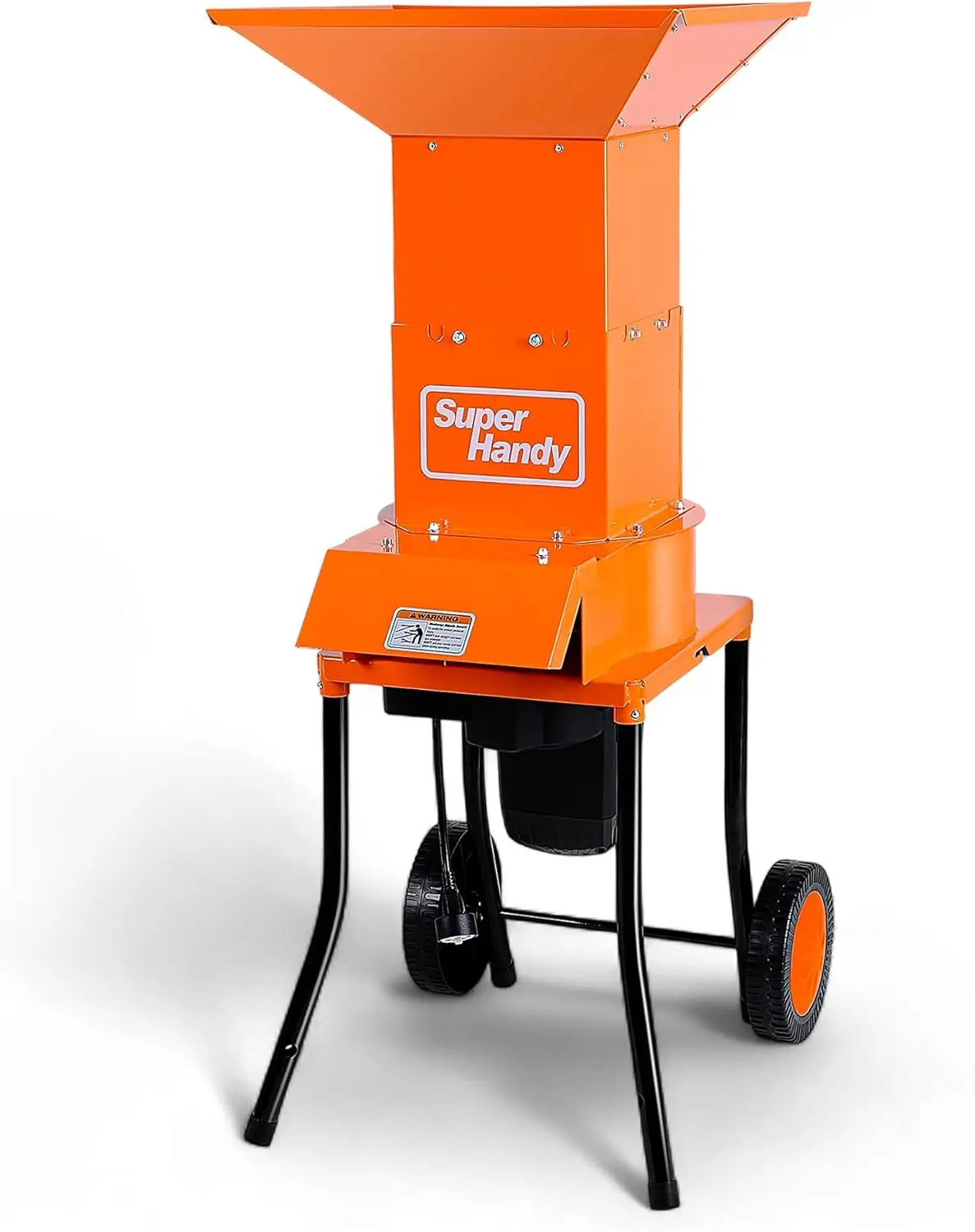 

Leaf Mulcher Shredder Electric Waste Management Heavy Duty 120V AC 11" Inch Cutting Blade 0.5" Inch Cutting Capacity for Leaves,