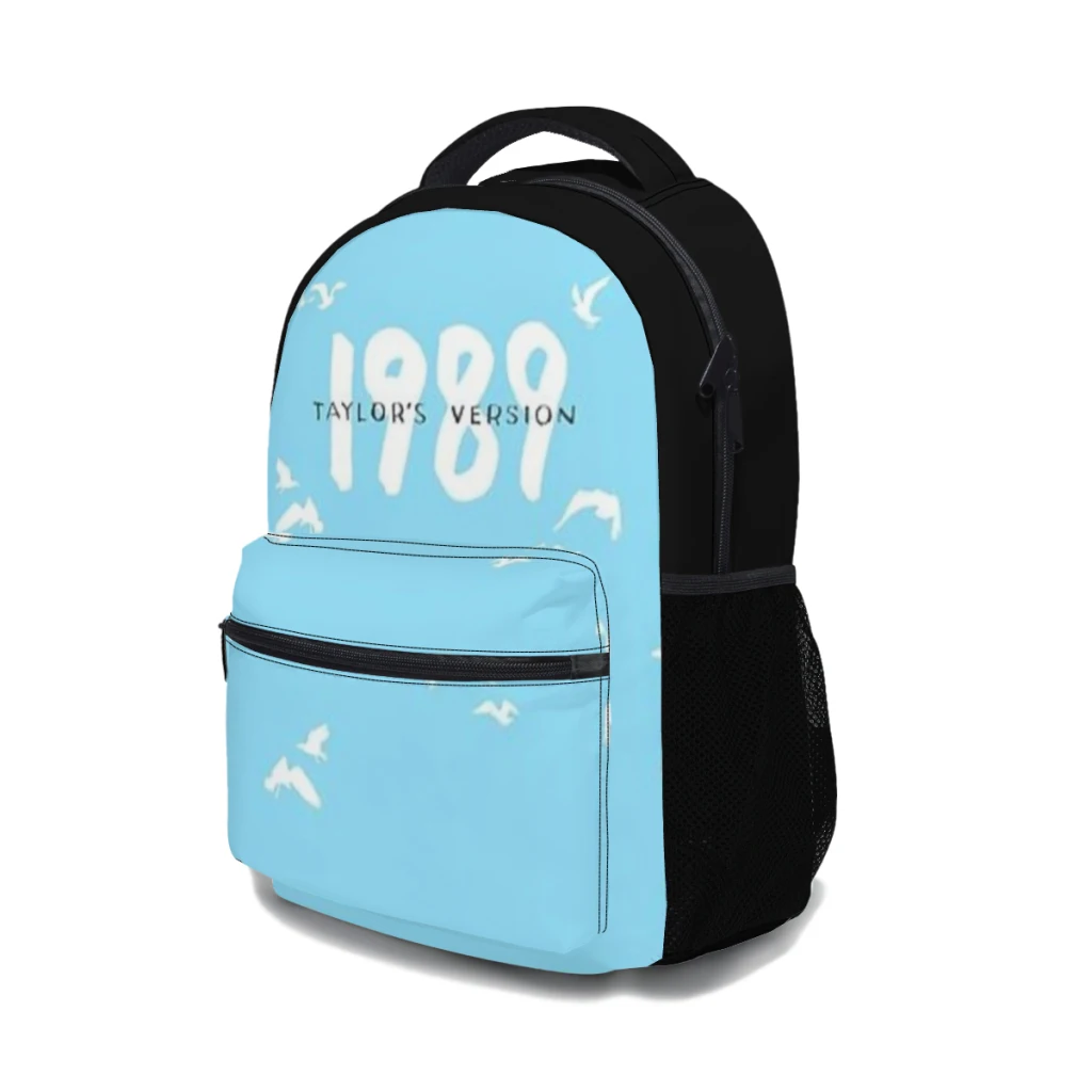 New Fashionable  1989 TS Backpack Bag Large Capacity Trendy Book Bag Multi-pockets Adjustable 17inch