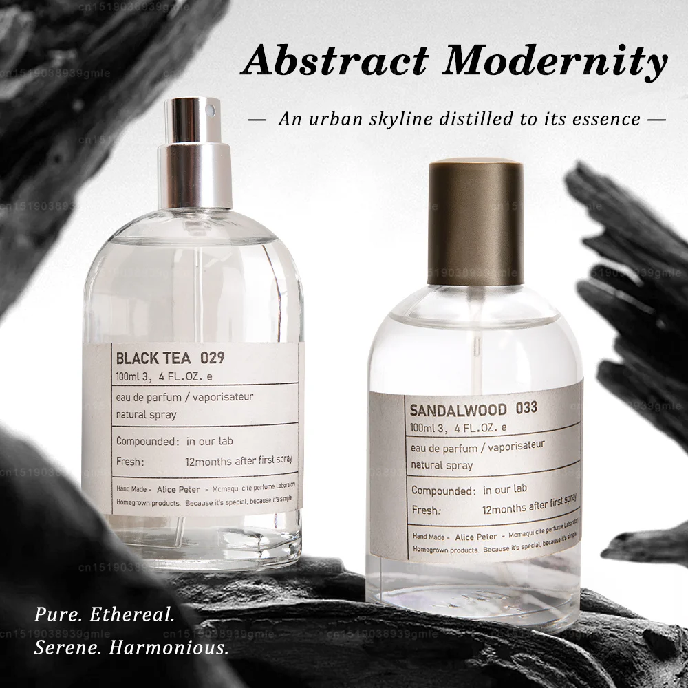 No.33 Sándalo Eau De Parfum Spray Unisex 100Ml Base cálida y duradera Perfume de alta calidad para mujeres y hombres