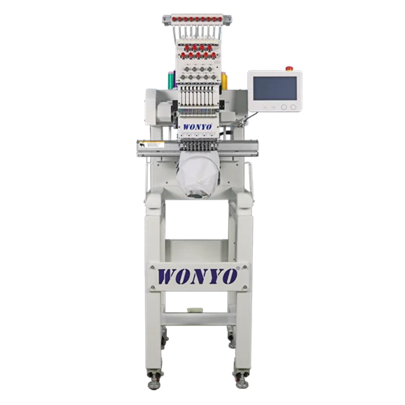 WONYO Small Price 3d Puffs Single Head Computer Embroidery Machine Topwisdon 8