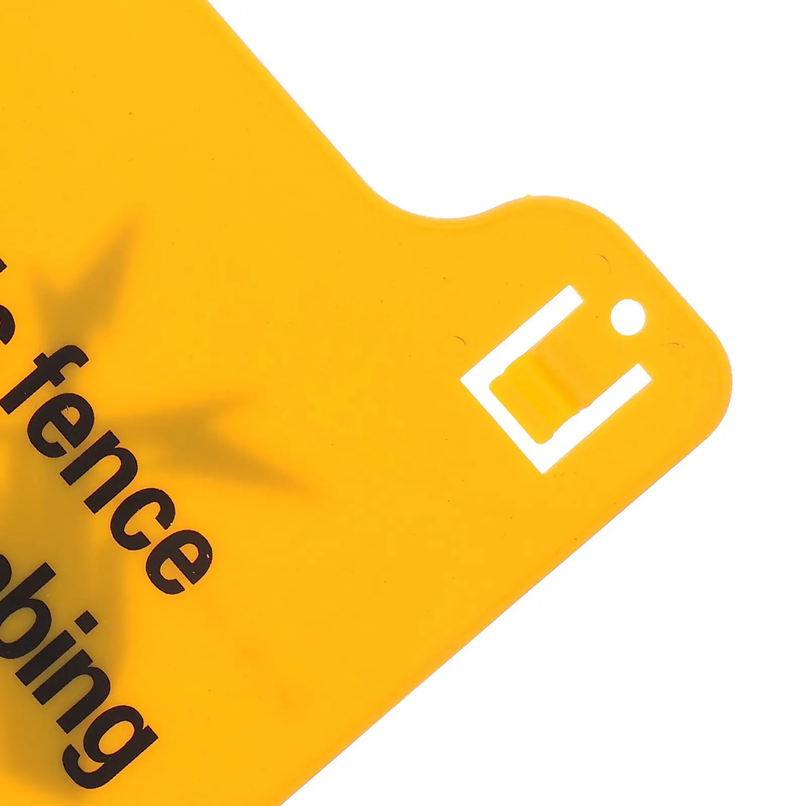 4 Pcs Electronic Fence Warning Sign Electric The Voltage Pvc Shock Sticker Yard