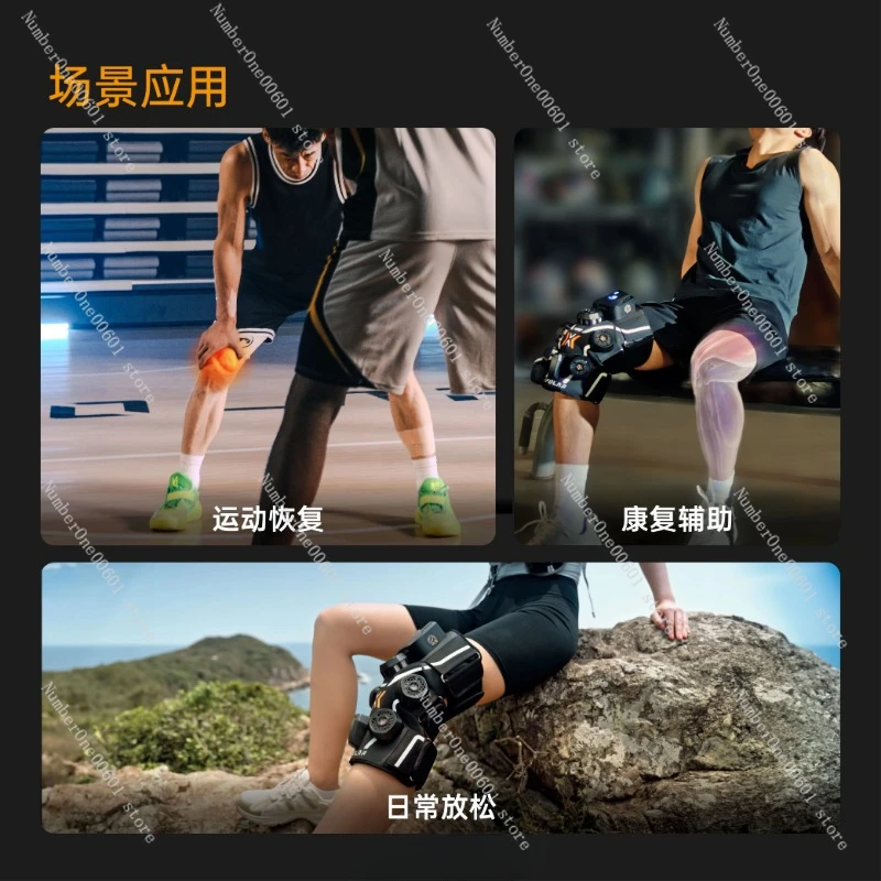 Sports recovery instrument, hot and cold compress, pressurized and portable, quickly restore knee size and calves