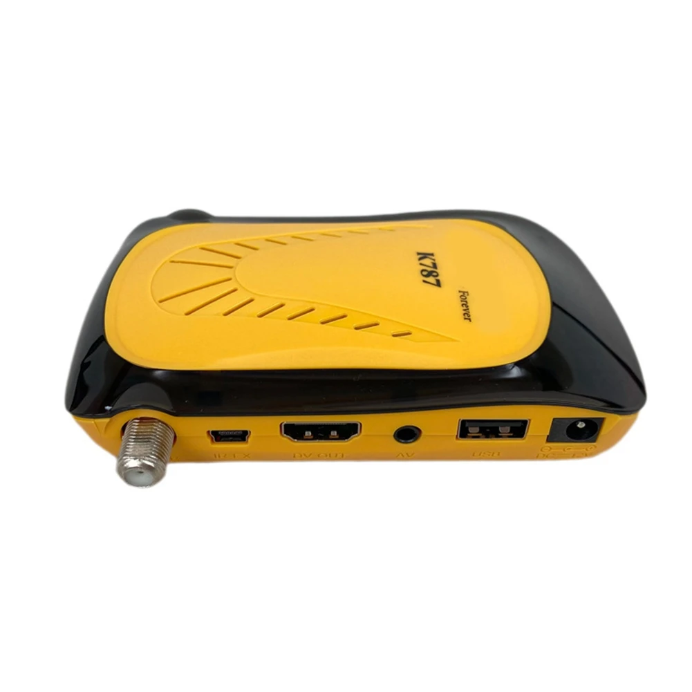

For Kingbox K787 Hevc H.265 DVB-S2 Set Top Box TV Decoder SEA MEA Forever IKS Receiver PowerVU Biss Apollo5 US PlugJADD