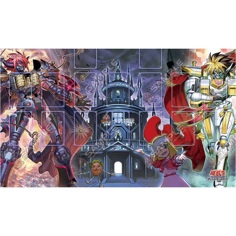 Yu-Gi-Oh! Card Pad Gimmick Puppet Bisque Doll Nightmare Number C88 Diy Rubber Single Player Battle Mat Anime Action Toy Figures