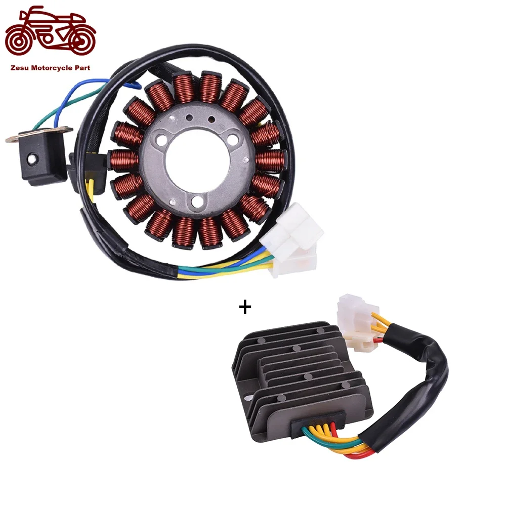 Motorcycle Performance Ignition Voltage Regulator Rectifier and Stator Coil for Hyosung GT250 GT 250 2008-2009 