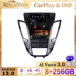 8 + 256GB Android 13 CarPlay AutoRadio per Cadillac CTS 2007 - 2012 Multimedia AutoRadio Player navigazione Stereo GPS DSP unità principale