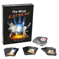 Multiplayer Board Games The Mind English Edition Cards Game Family Reunion Camping Friend Party Collection Kids Toys Gift