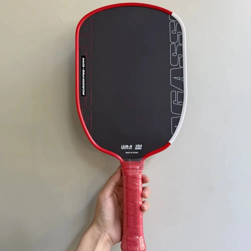 

Профессиональная ракетка для пиклбола 16 мм Pro IV Tech Flex для мощного вращения, скорости и точности, формы Perseus Agassi GRAF, с чипом NFC, одобрено UPA-A