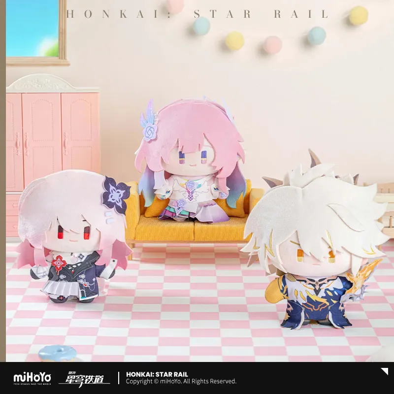 

Presale Sunsyea Honkai Star Rail Official Merch miHoYo Original Authentic Q Version Plush Doll Aventurine Dr. Ratio Acheron