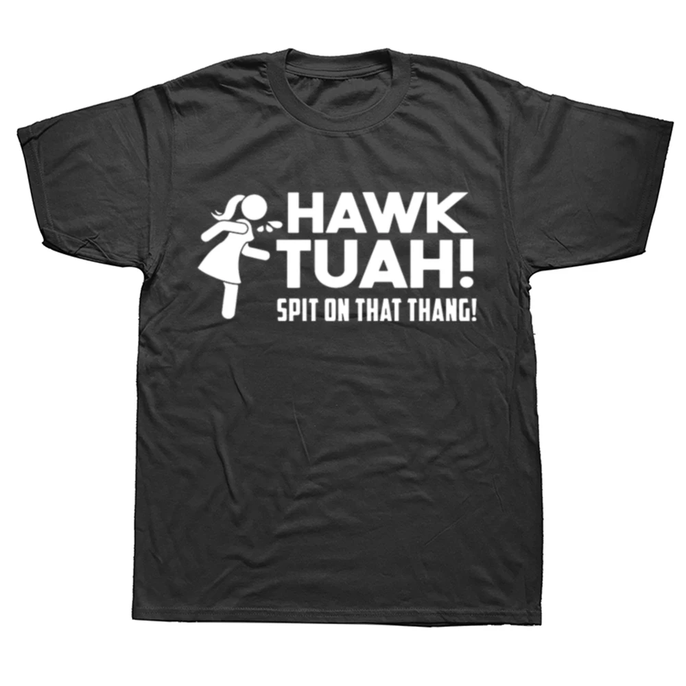 Hawk Tuah Girl Funny Meme Artwork T-Shirt Casual 100% Cotton Unisex Tee Tops EU Size Funny Saying Short Sleeve Gift T Shirts