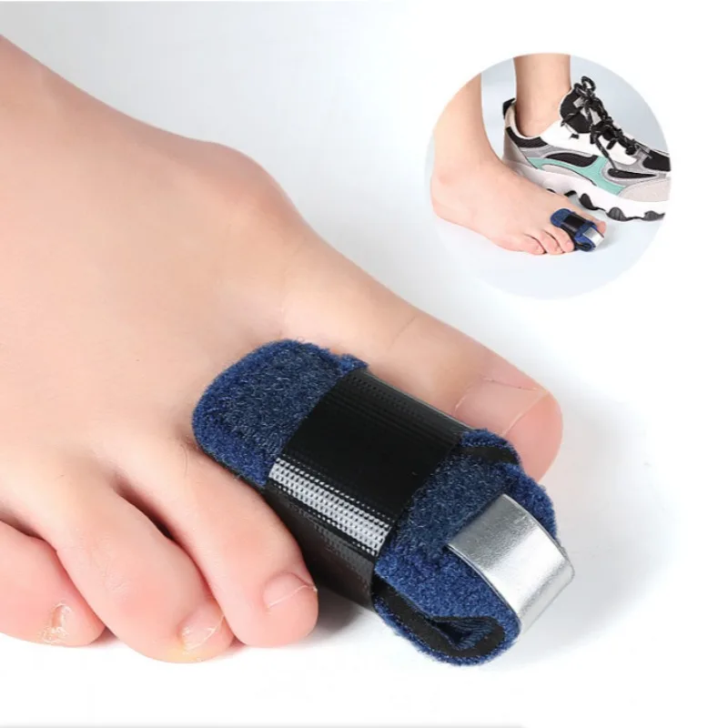 1 Piece Thumb Adjustable Toe Splint Straightener for Hammer Toe Corrector Foot Finger Tendon Injury Fixed Care Beauty Health