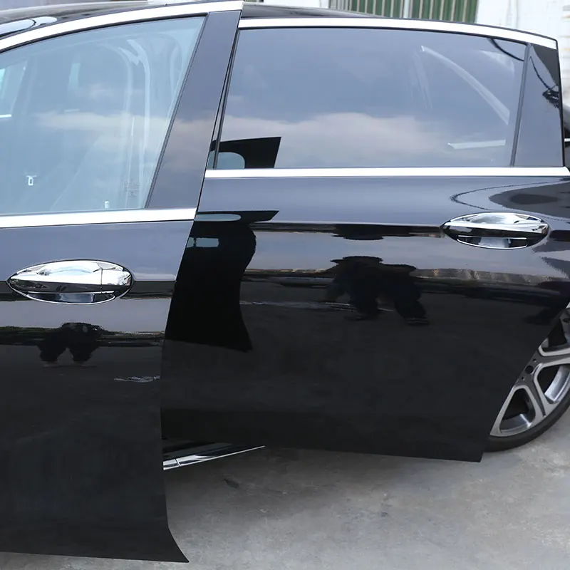 For Mercedes Benz E Class W213 2016-2022 ABS Matt blackBright/carbon fiber Car Door Bowl Cover Trim sticker Car Accessories