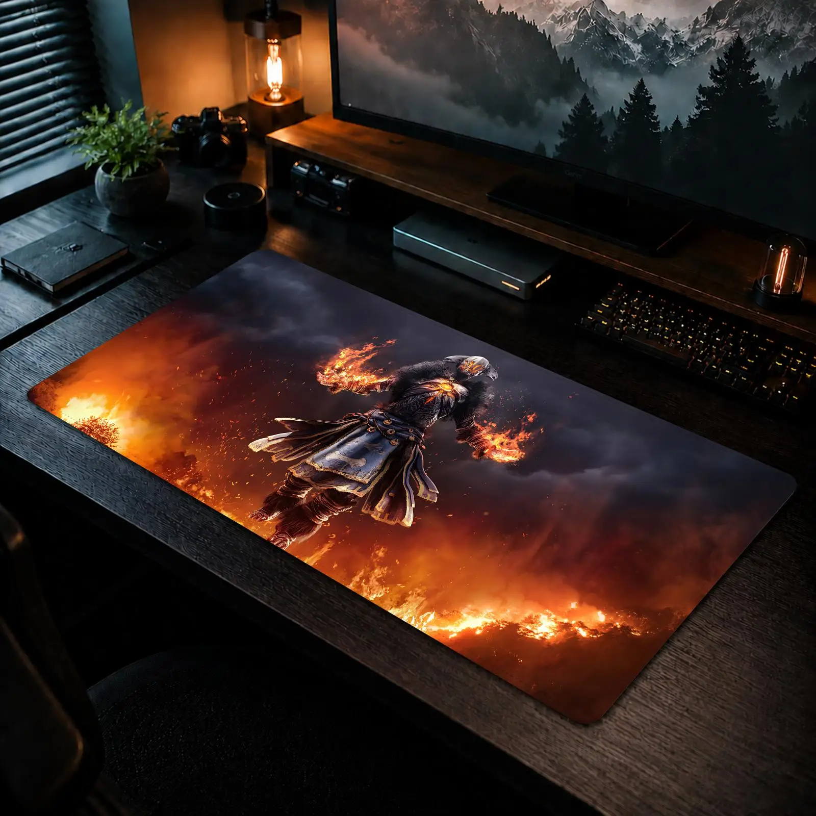 Outriders Mouse Pad Gaming office Non-slip Desk Mat Diy Mousepad Large Game Keyboard overlock
