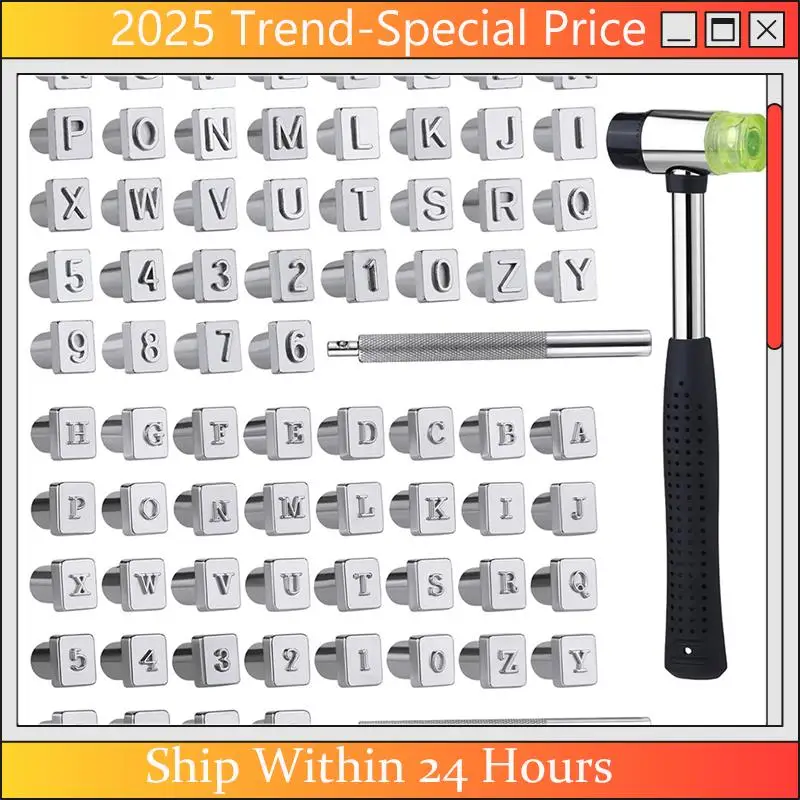 

Feb.Leather Stamping Tools, 75 Pcs Carving Tools, Carving Kit, Leather Stamping Tools Geometric, Leathercraft Stamping Tools