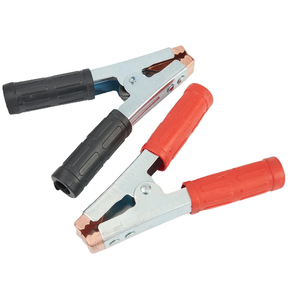 Crocodile Clip Set 600A for Temporary Electrical Connections in Vehicle Boat and Industrial Maintenance Scenarios