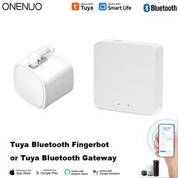 Tuya Bluetooth Finger Robot Switch Button Pusher and Tuya Bluetooth Gateway for Choosing