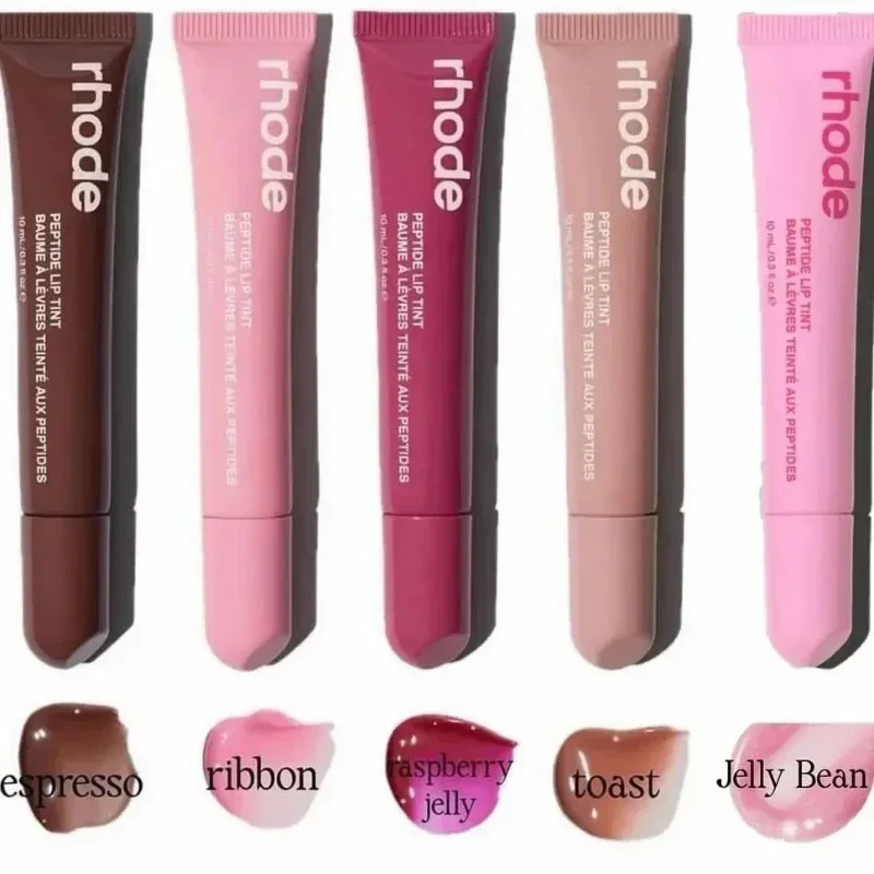 แปรง Polychromatic ลิปบาล์มเคสโทรศัพท์ลิปกลอส Moisturizing Toast Espresso Raspberry Jelly Transparent Lip Glaze