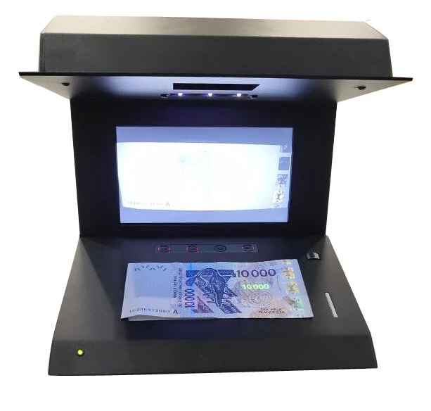 Desktop Magnifier UV MG IR WaterMark  Money Detection Banknote Currency Bill Money Detector