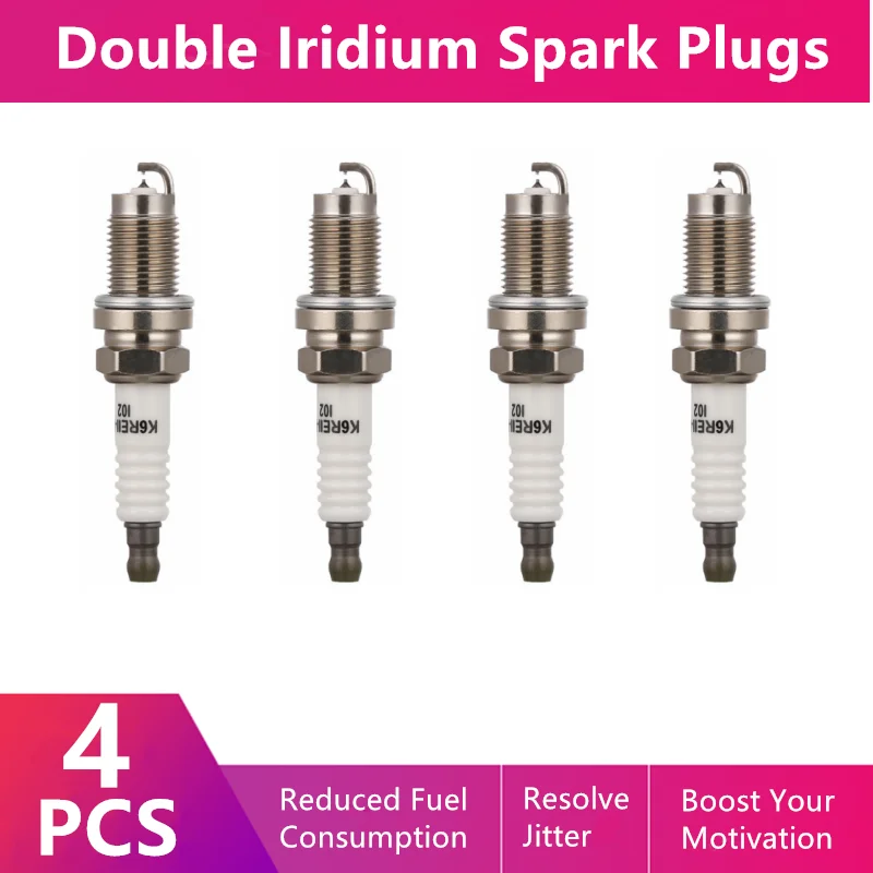 Double Iridium Spark Plug C-05 For Audi A1 A3 Sportback 1.4t 1.2t Auto Parts Pzfr6r