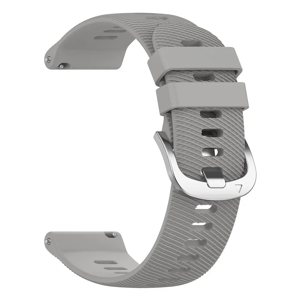 Спортивный силиконовый ремешок из 2 шт. для Garmin Forerunner 165 265 255 245, ремешок для Garmin Vivoactive 5 4/Approach S42, браслет 20 мм 22 мм