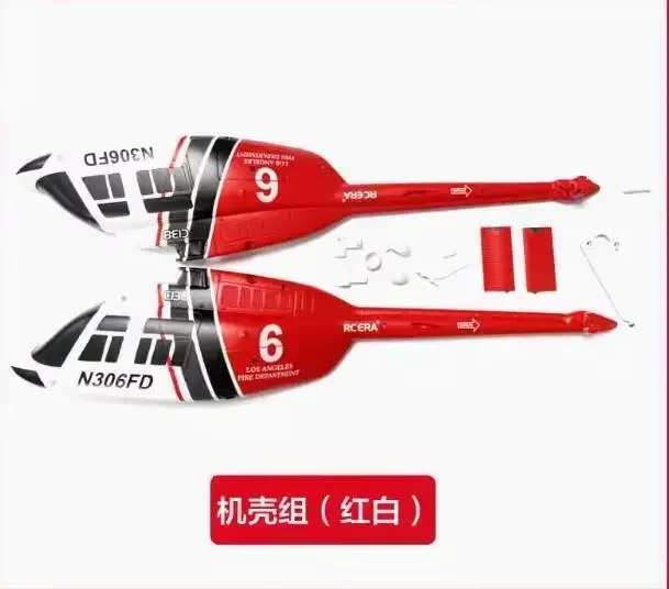 Spare Parts List for RC ERA C138 BEL206 RC Helicopter Accessory Motor Body Shell Gear Blade Light Receiver Servo Frame Propeller